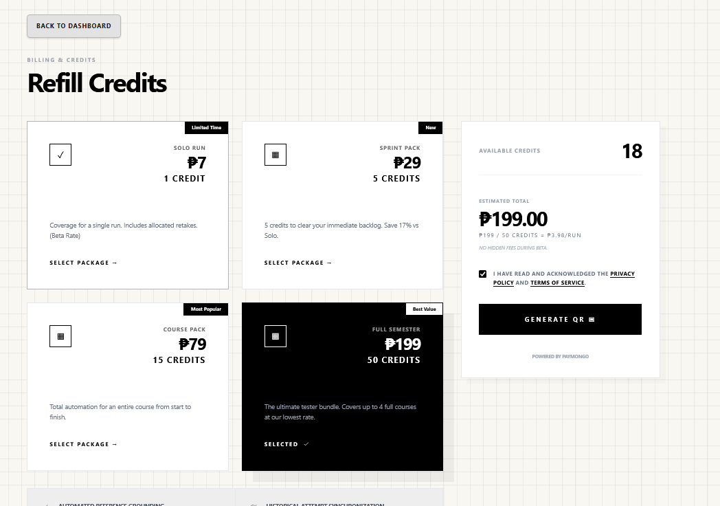 Buy Credits
